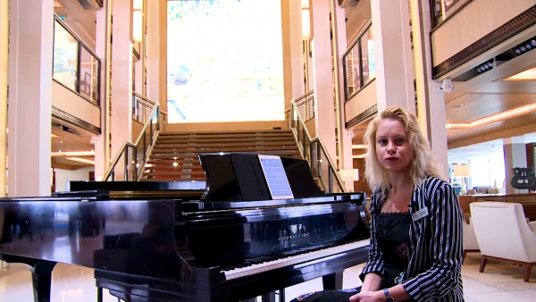 Sunday Sessions with On Board Pianist Aleksandra