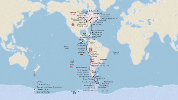 Longitudinal World Cruise VII