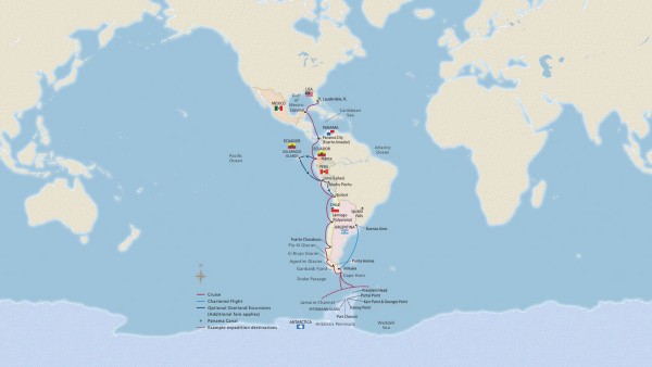 Antarctic Explorer & the Americas