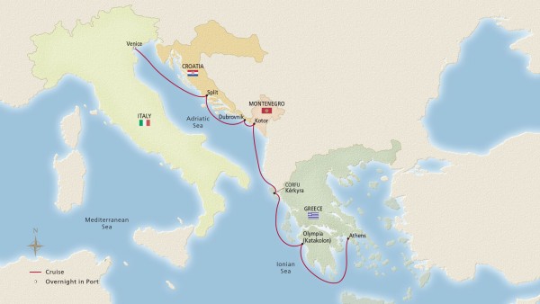 Venice, the Adriatic & Greece