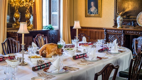 At Home at Highclere Castle: The Dining Room