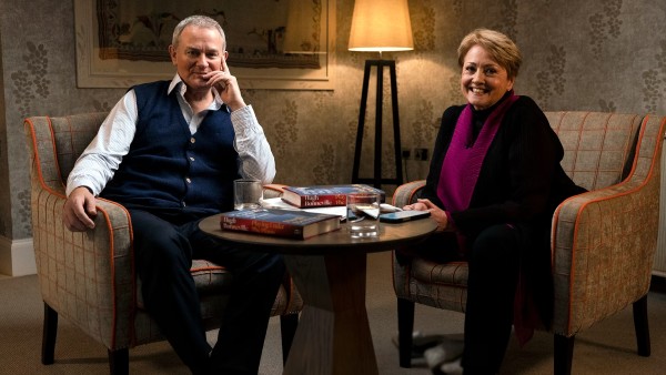 Anne Diamond discusses Downton Abbey with actor Hugh Bonneville