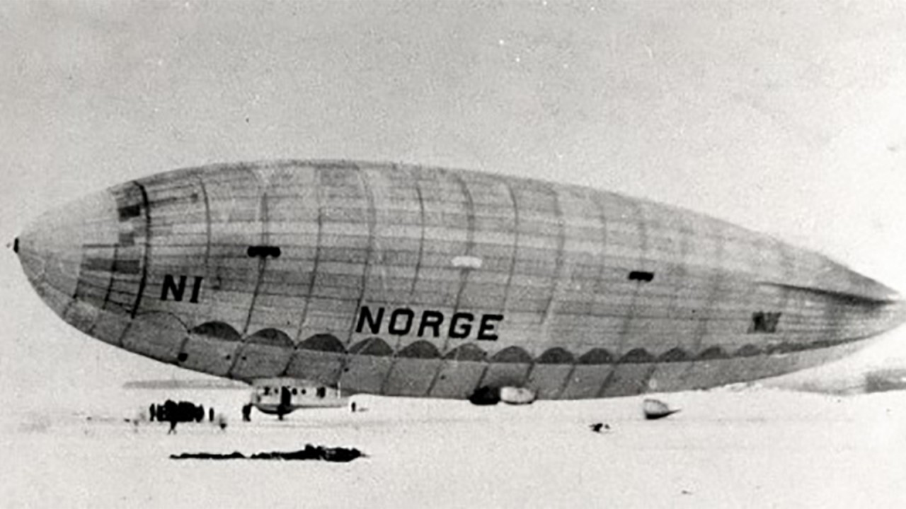 Explore early Arctic air expeditions with guest lecturer David Drewry)