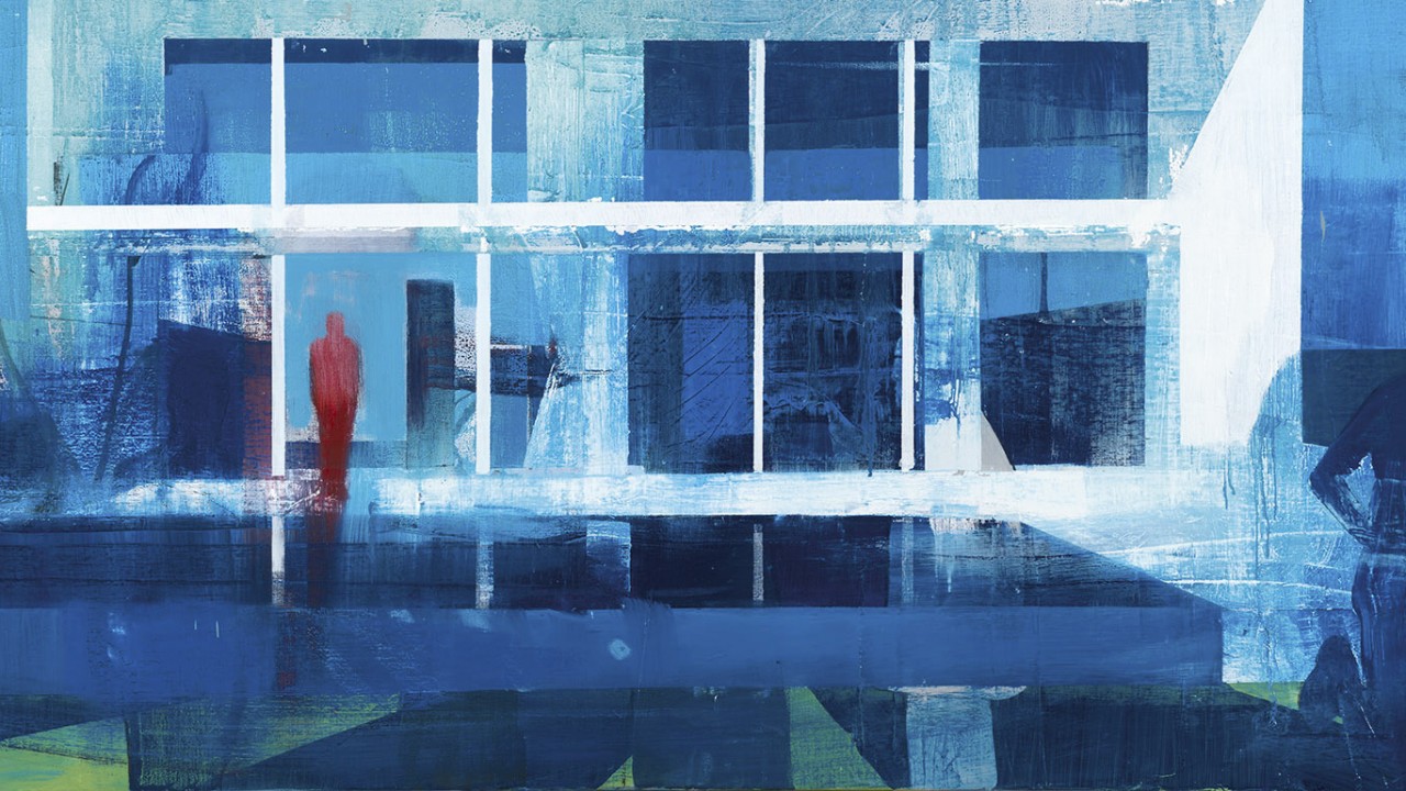 Anne Diamond interviews Contemporary Painter Kenneth Blom)