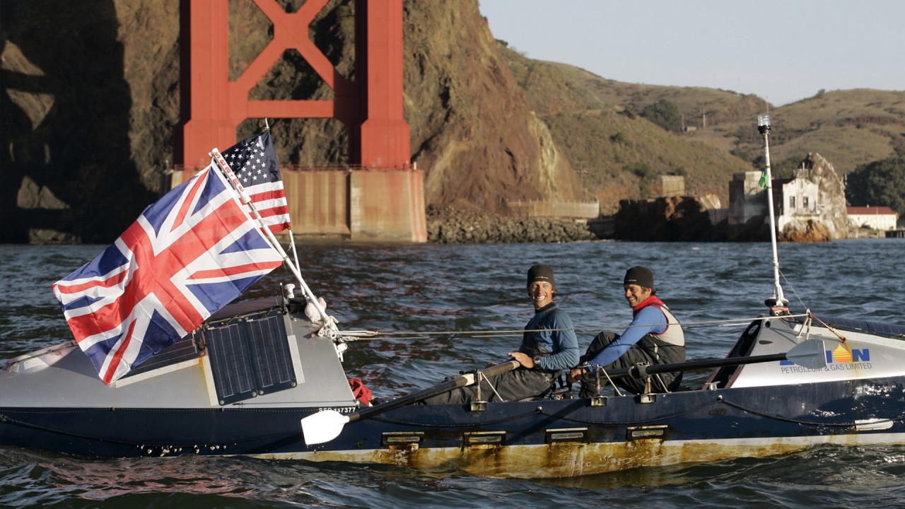 Anne Diamond interviews Ocean Rower, Mick Dawson)