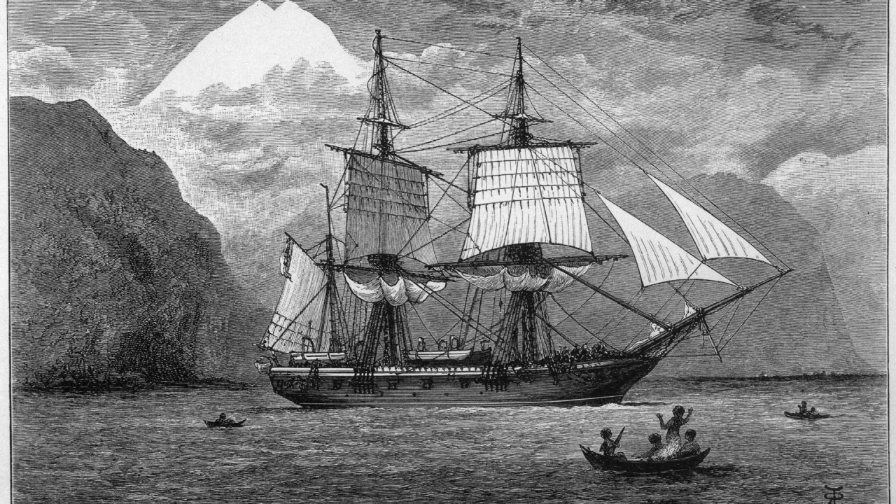 Follow in the wake of the HMS Beagle with Professor Richard Bates)