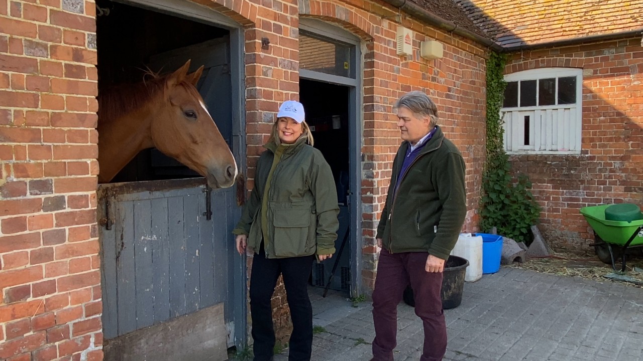 At Home at Highclere Castle: Foals & Febbie)